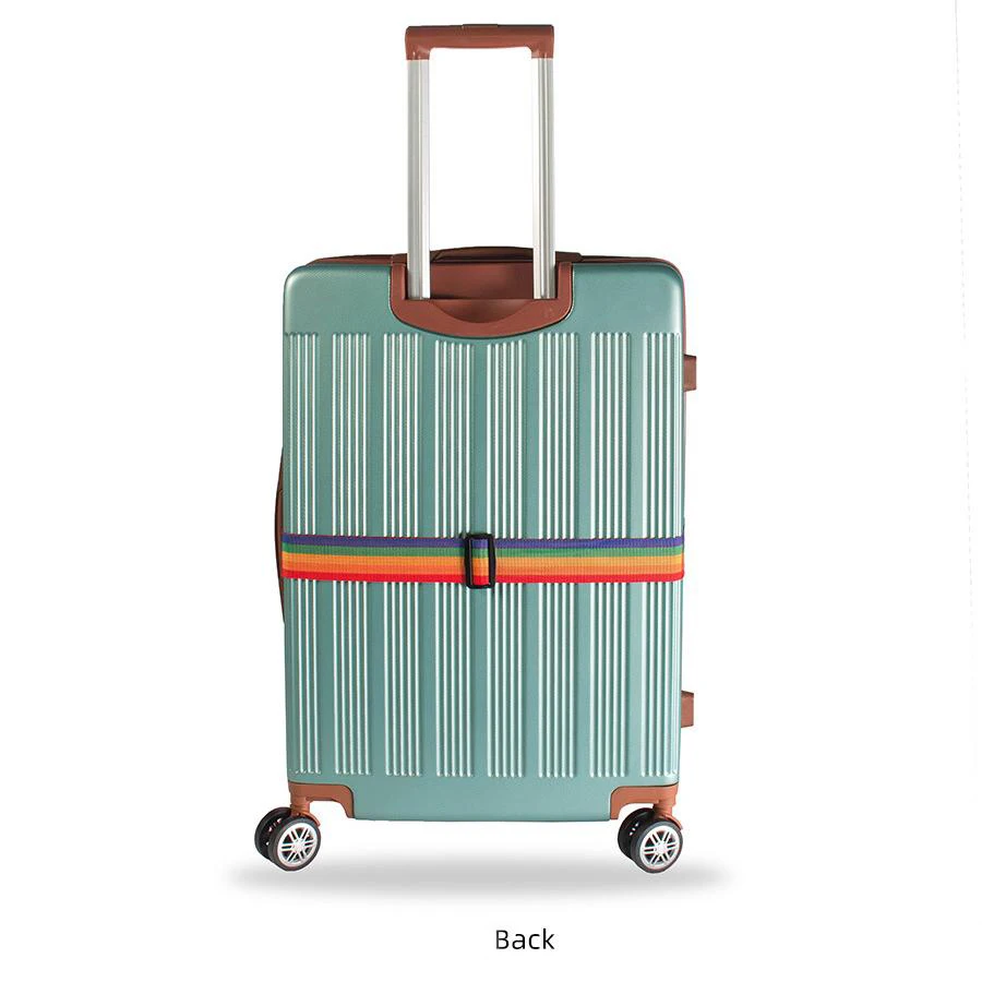 1 Stück 2M Verstellbarer Gepäckgurt Nylon-Schnallengurt Reisekoffer-Packgurt Gepäckfixiergurt Campingtaschen-Zubehör – Detail 8