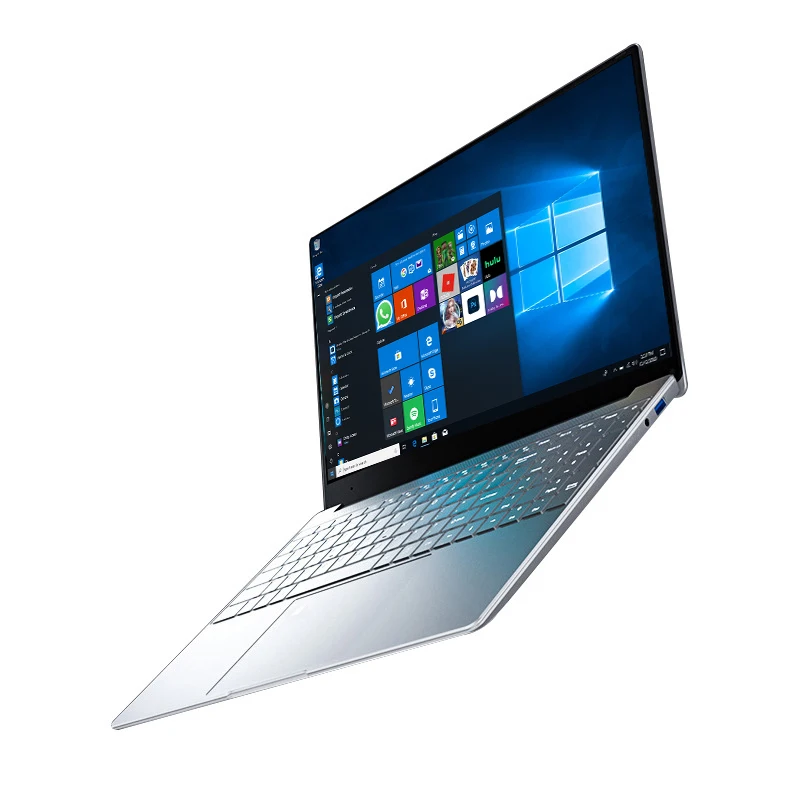 Ordinateur portable avec écran de 15.6 pouces, Windows 10 Pro, processeur Intel Celeron j4105, DDR4, 8 Go de RAM, 128 Go, 256 Go, 512 Go, 1 To SSD, super bon marché