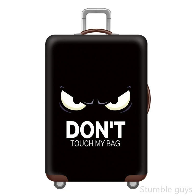 

High Elasticity Luggage Protector Cover Dustproof Wear-Resistant Suitcase Sleeve Durable Fits 18-32 Inch Luggage For Trips