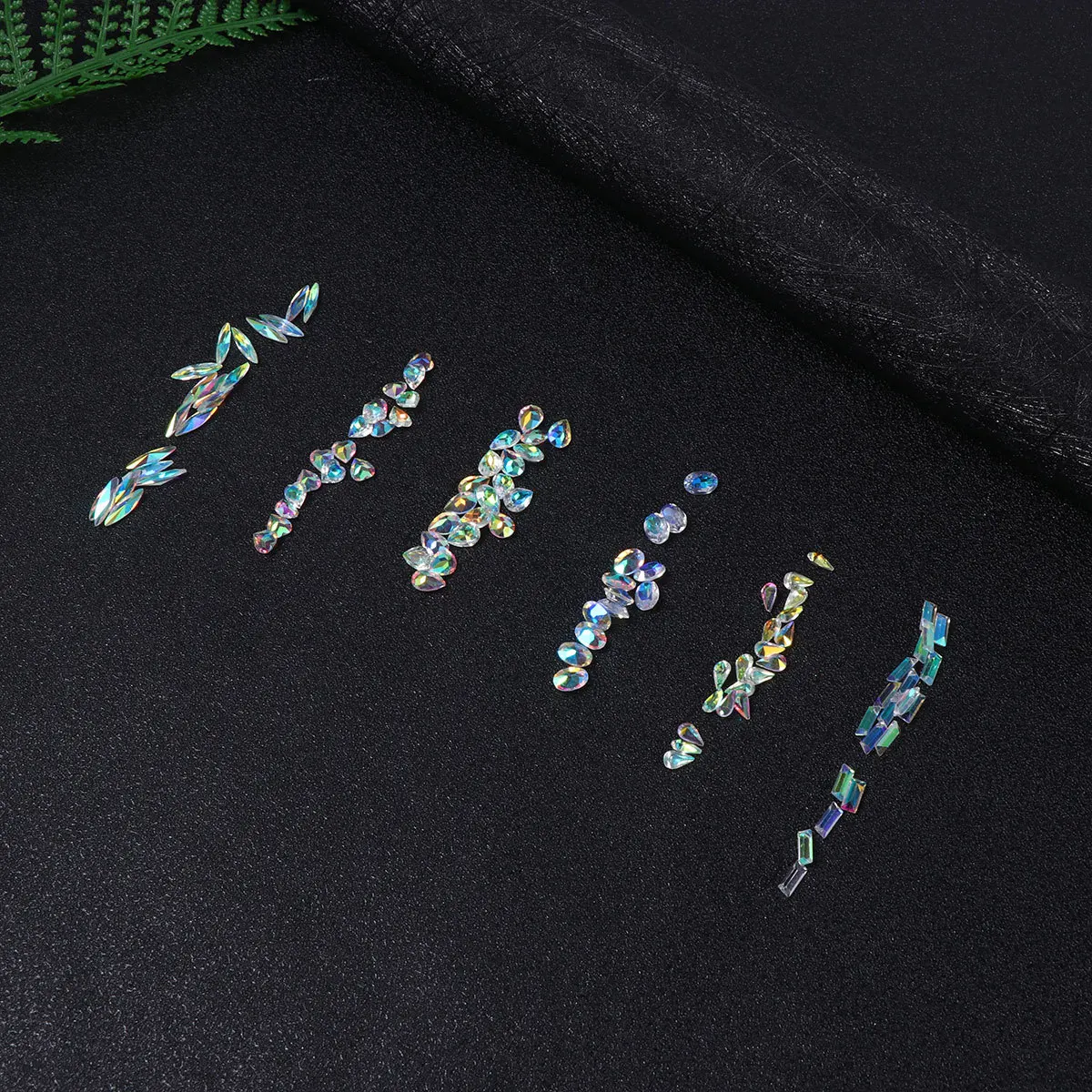 120pcs Resin Tips Diy Colorful Nail Art Decoration Manicure Accessories For Natural False Nails Home Salon Use Nail Drill