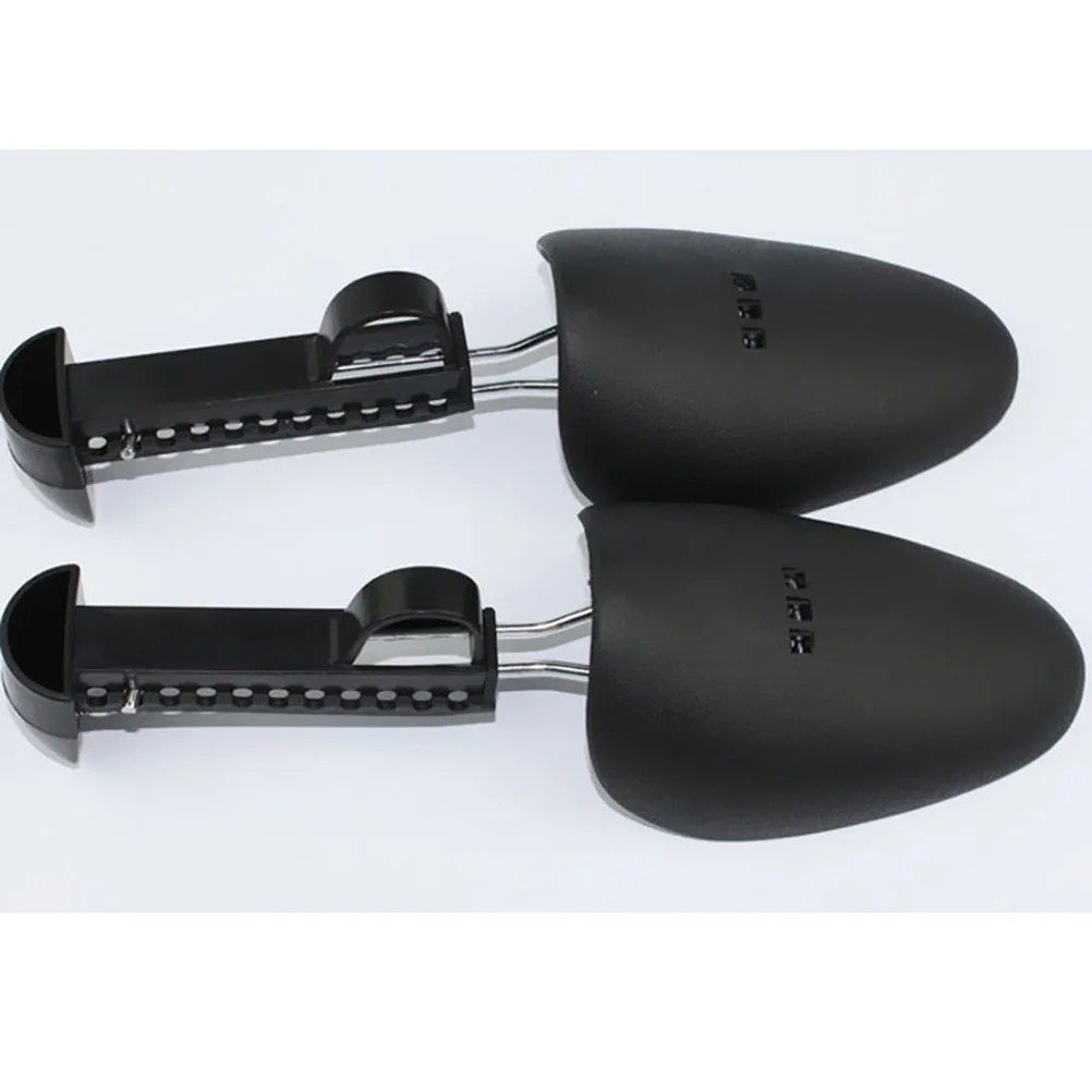 

10Pairs Shoe Stretcher Black Plastic Adjustable Shoes Holder for Boots Storage Display Extend Life Shape