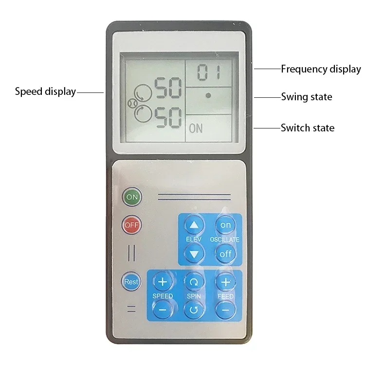 Popular Product Portable Tennis Intelligent Automatic Throwing Machine Training Learner Jt02 Little White