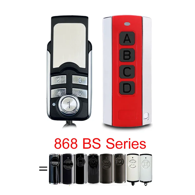 Compatible With HORMANN 868 BS Series HSS4 HSE1 HSE2 HSE4 HSP4 HSD2 HS1 HS4 HS5 Garage Remote Control 868MHz Garage Door Opener