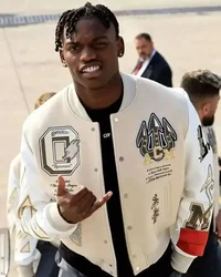 2024 Amerikanische Retro-Jacke Y2K High Street Hip-Hop-Stil mit Buchstaben bestickte Baseballuniform, lose übergroße personalisierte Jacke