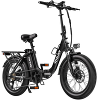Peak inventory in Europe 1000W motor 48V13AH detachable battery 20 * 4.0-inch tire steering taillight electric bicycle