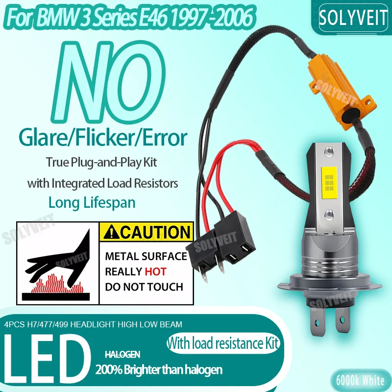 

Engineered Simplicity: Fanless LEDs Offer Quiet, Efficient Performance For BMW 3 Series E46 1997 1998 1999 2000 2001 2002-2006