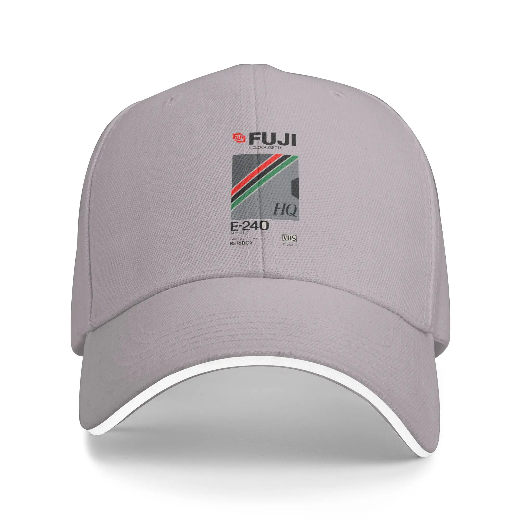 Hot Sale Fuji E-240 Fine Grain VIDEO CASSETTE Tape Baseball Cap  Travel Essential Men's Hats  Holiday Trip Men's Hats