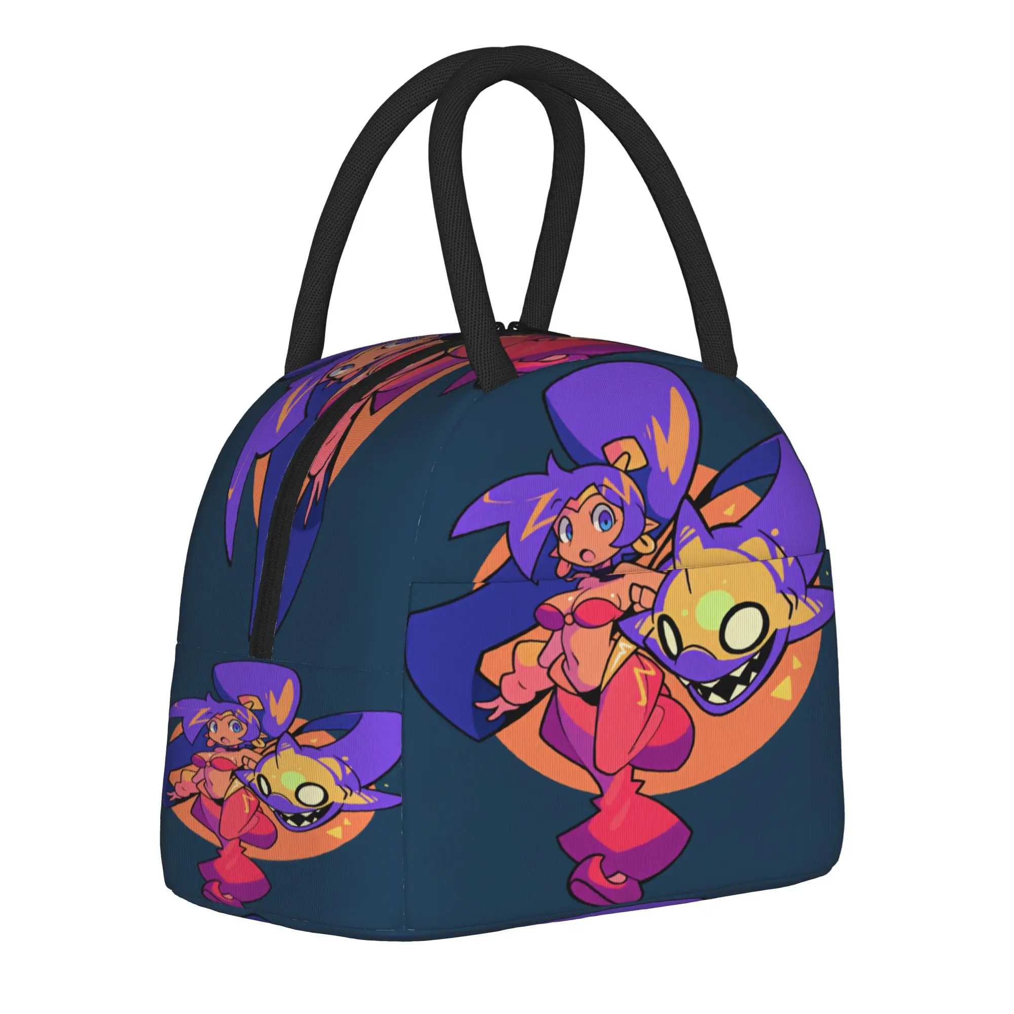 Shantae Half Genie Lunch Bag  Convenient Lunch Box Women Travel Custom Cooler Bag Aesthetic Waterproof Tote Food Bags