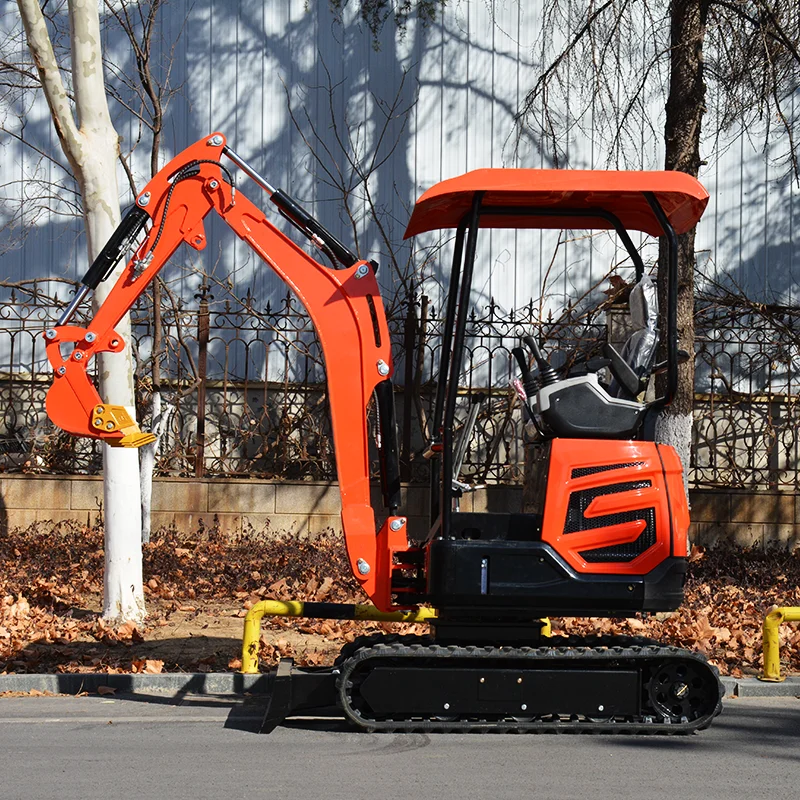 

AST-20 Mini Excavator 2 Ton Small Digger Crawler Diggers Use For Household Farmland And Construction Work China Customized