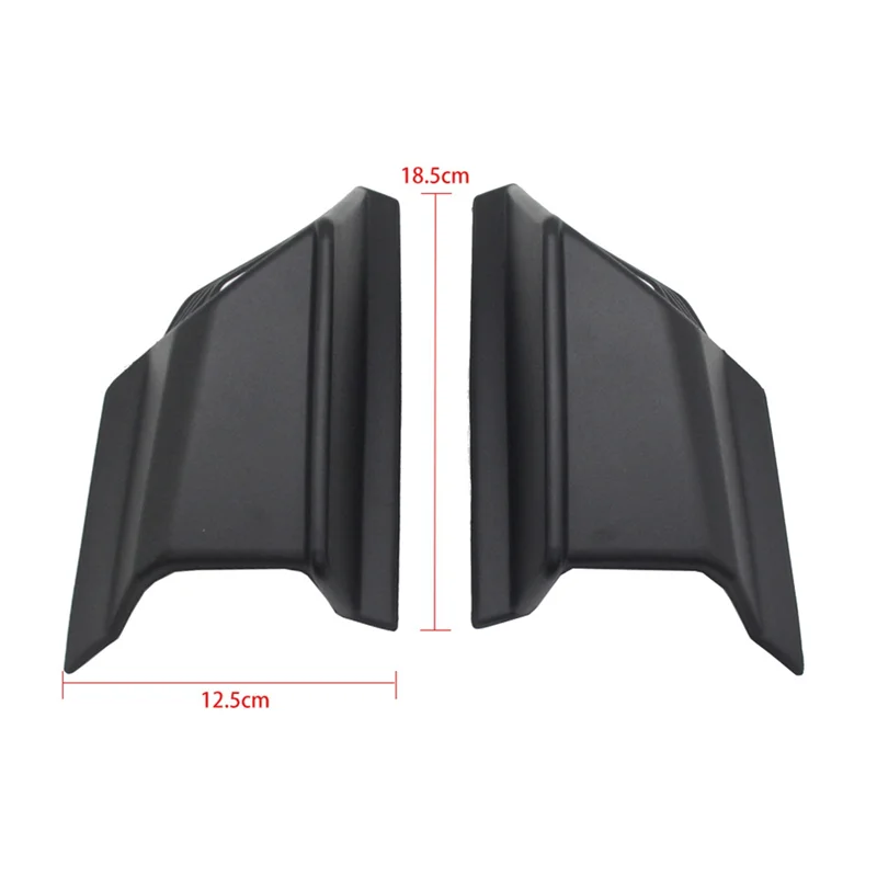 

Motorcycle Front Side Spoiler Wind Wing Cover Deflector for Honda ADV160 ADV 160 2019-2023 Accessories ,2PCS