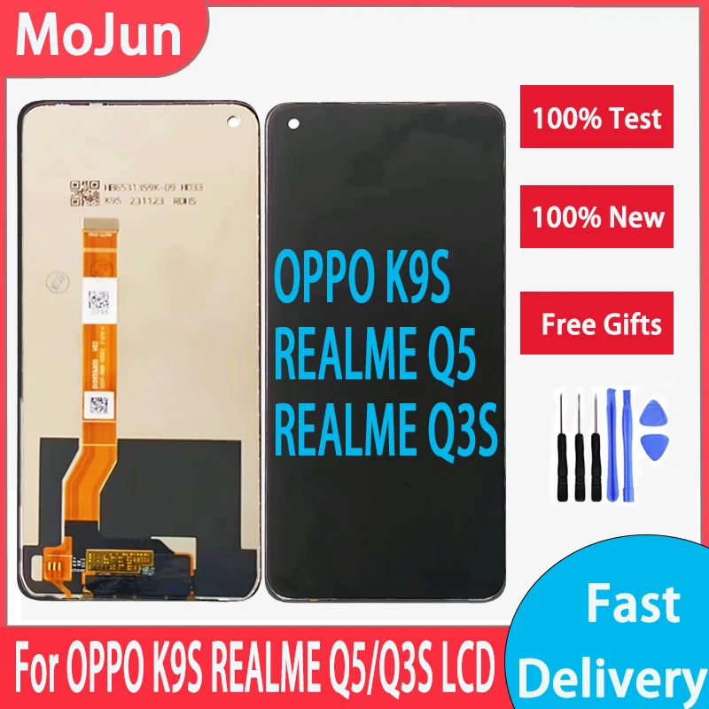 

LCD Display For REALME Q3S LCD Display Touch Screen Digitizer Assembly For OPPO K9S REALME Q5 Q3S LCD Screen Replacement