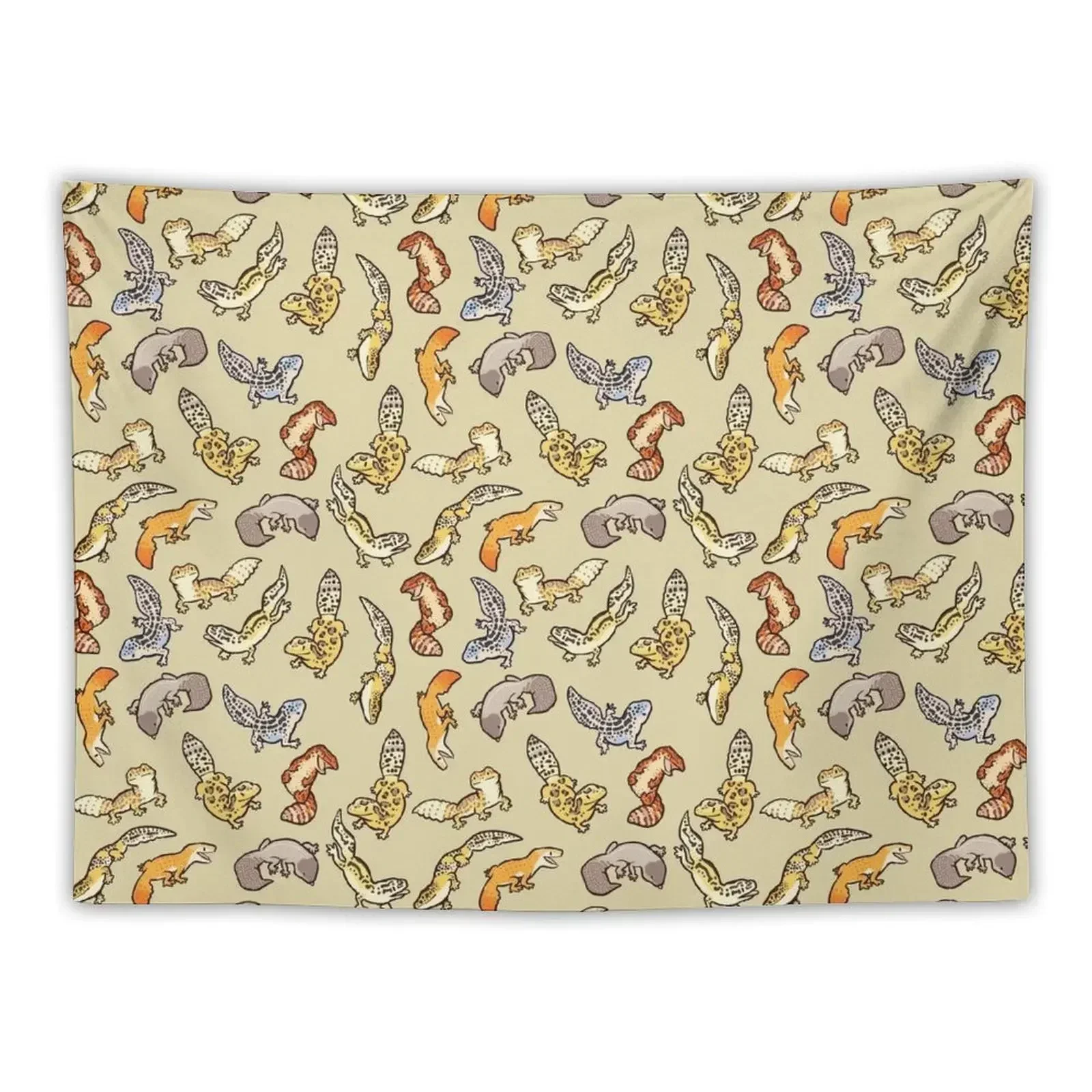 

chub gecko babies Tapestry Aesthetic Home Decor Room Aesthetic Decor For Room Home Decorations Tapestry