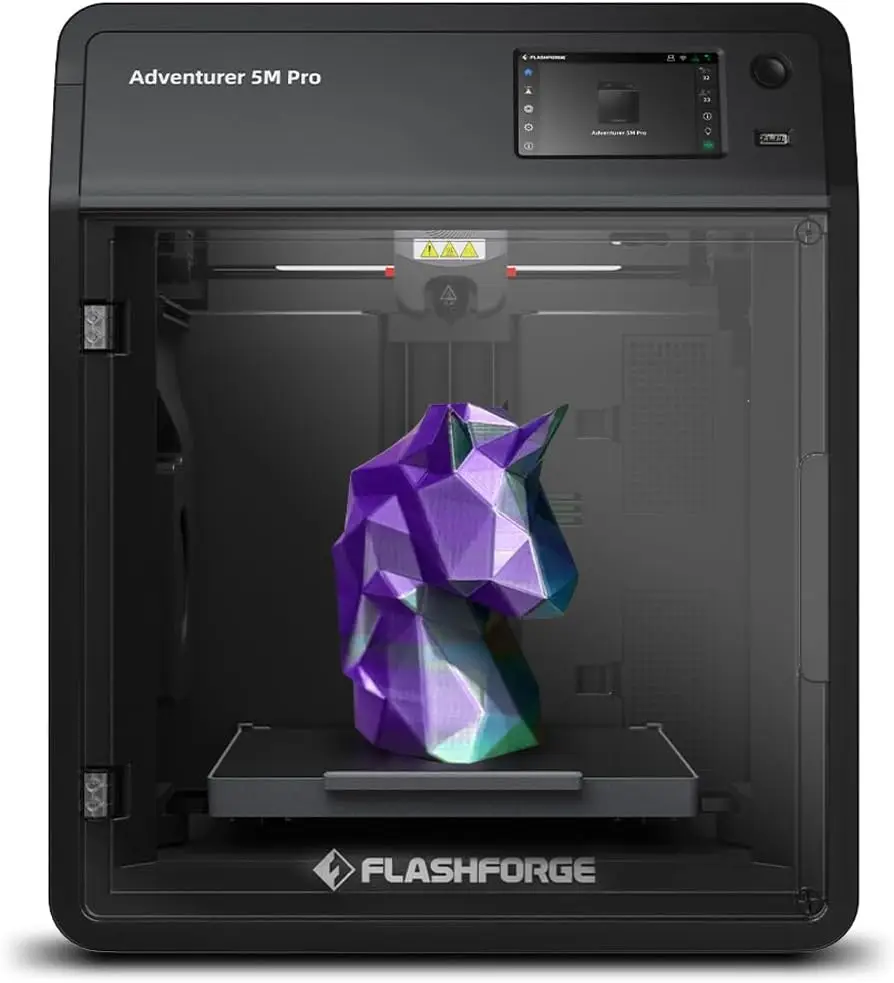 

AD5M Pro 3D Printer 600mm/s High Speed & Precision, Full-Auto Calibration with 0.4&0.6mm Nozzle Bundle, CoreXY Structure