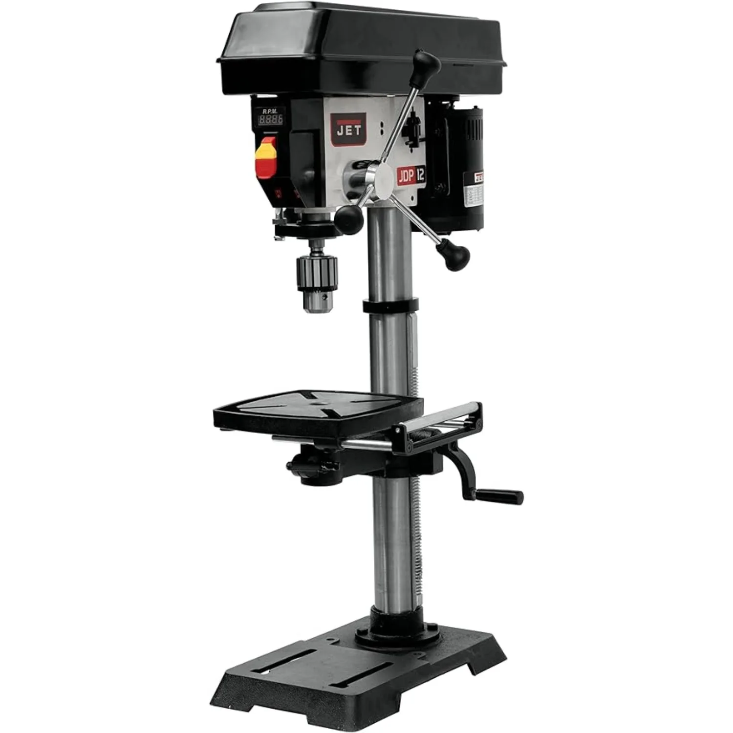 NEW 12-Inch Variable-Speed Benchtop Drill Press, 1/2 HP, 1Ph 115V (Model JWDP-12)