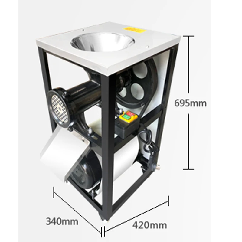 32 elektryczna maszynka do mielenia mięsa o dużej mocy, maszynka do mielenia mięsa o dużej mocy, rozdrabniacz do mielenia kości 160 kg/h