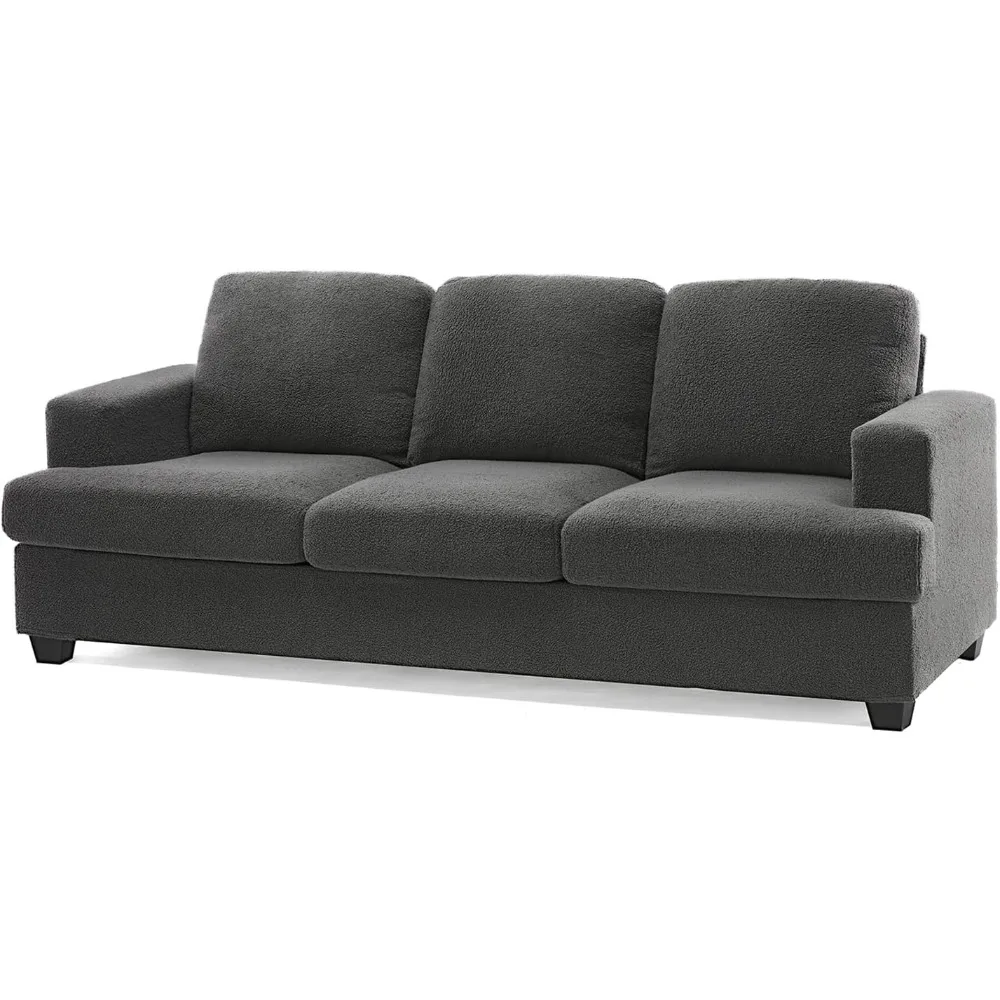 89 inch Sofa, Comfy Sofa Couch with Extra Deep Seats, Modern Sofa- 3 Seater Sofa Couch for Living Room Apartment Lounge