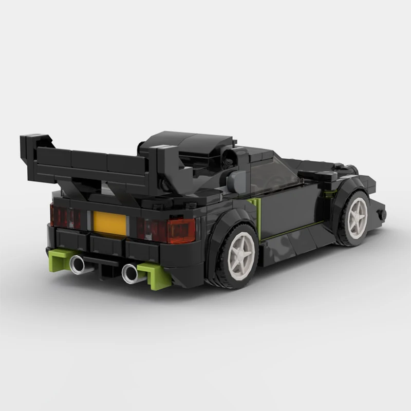 Classical Speed Vehicle MOC 1986 RS200 PIKES PEAK Building Blocks Assemble Model Sets DIY Children's Toys Christmas Gifts