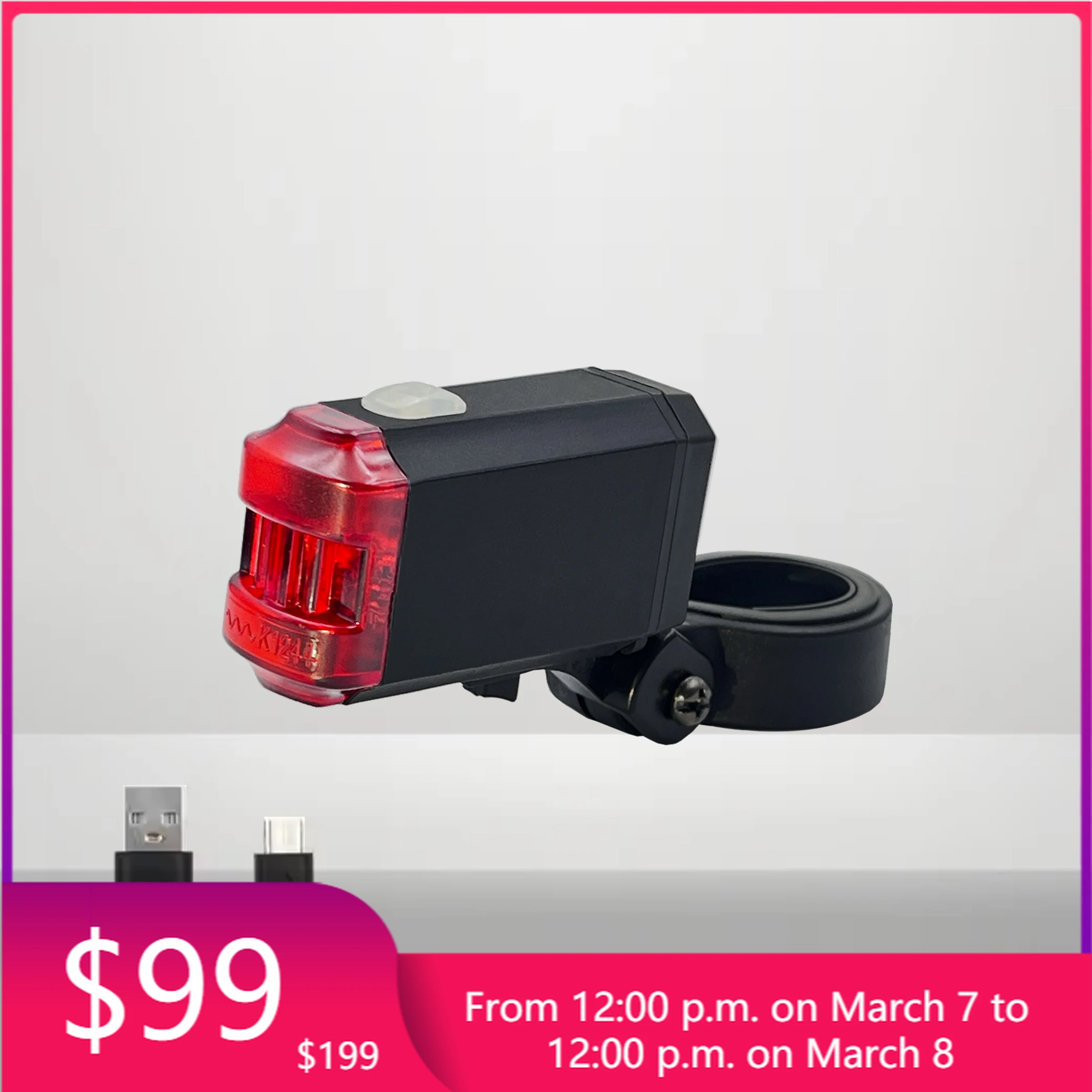 

STLF OEM StVZO Велосипедный фонарь Светодиодный портативный антибликовый сигнал безопасности Ночная лампа для езды с подсветкой аккумулятора для велосипедов