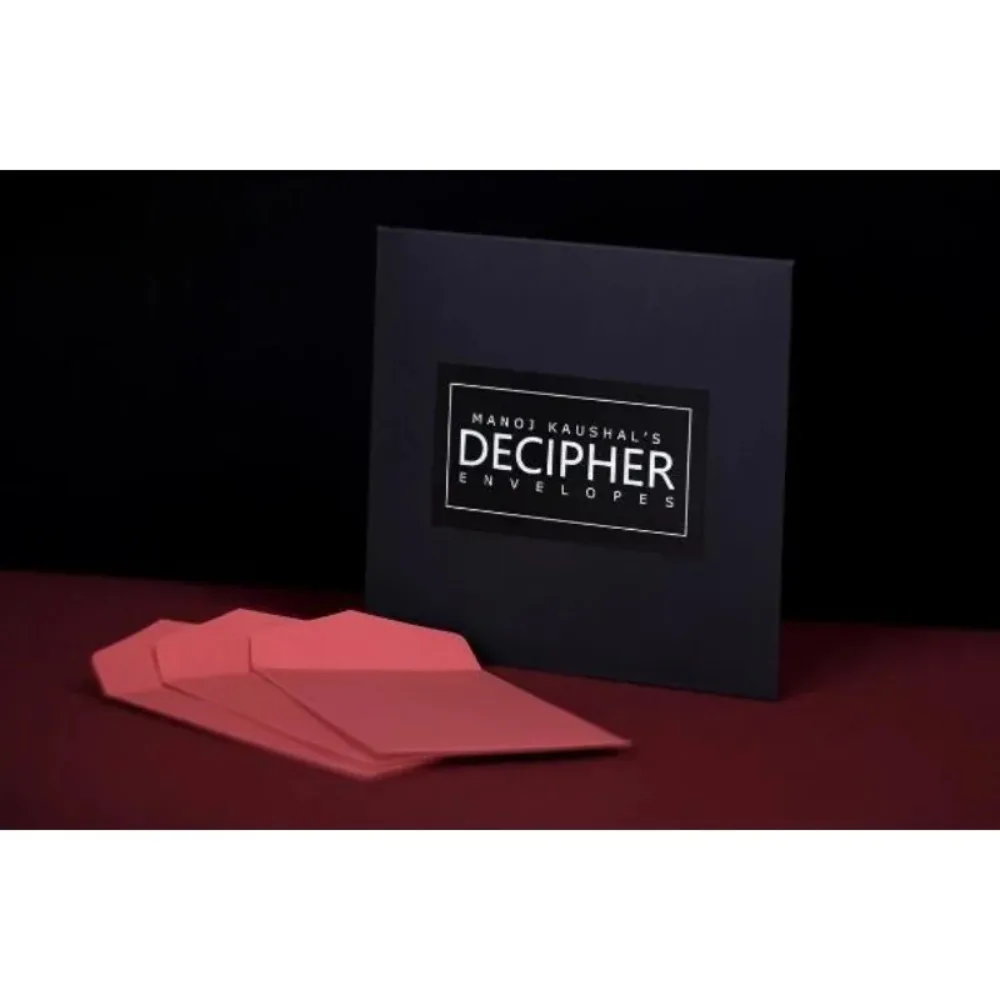 DECIPHER من Manoj K الخدع السحرية عن قرب أداء Mentalism أوهام الشارع الدعائم السحرية #5