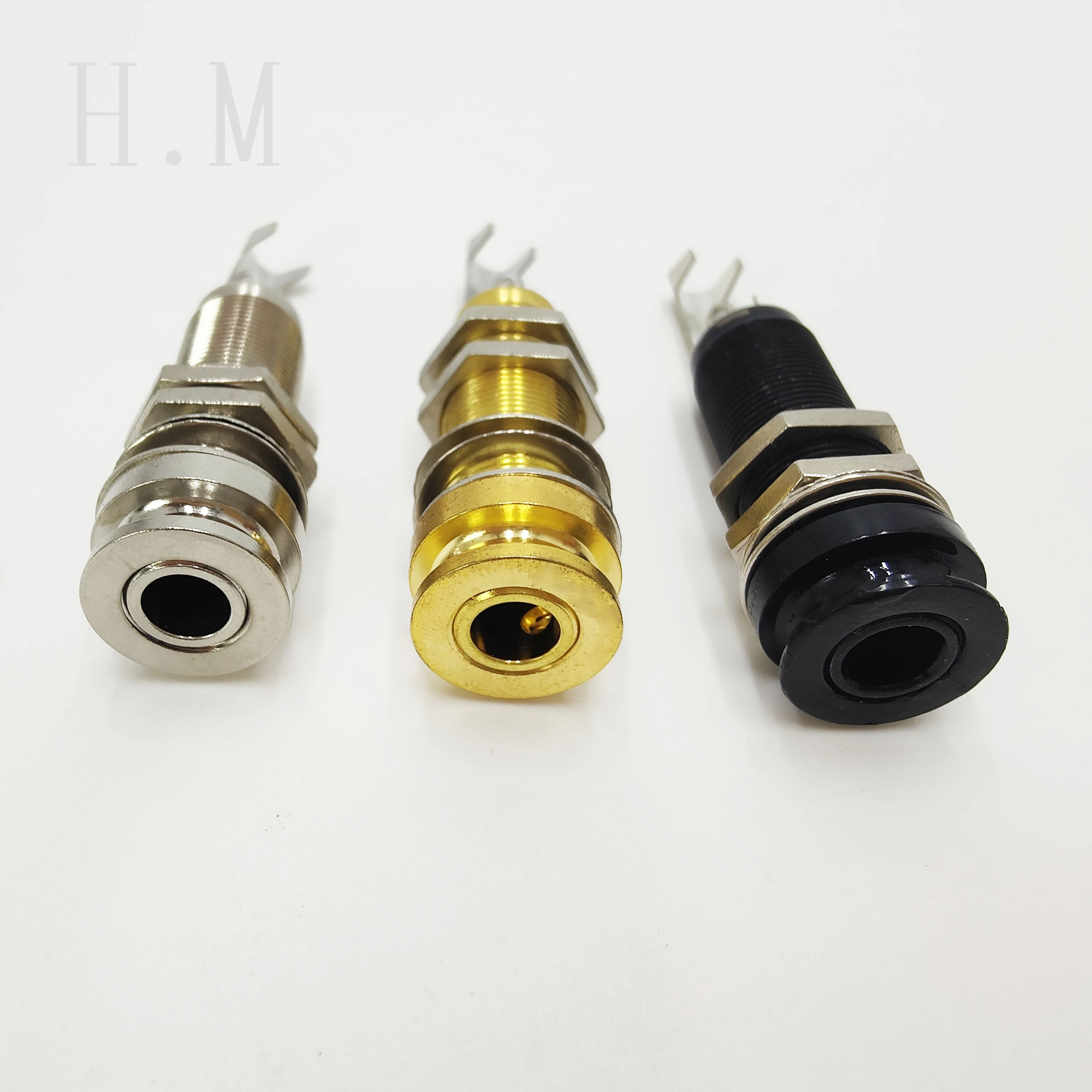 Guitar split acoustic guitar long pin jack single channel acoustic guitar jack Electric box folk guitar Accessories output jack