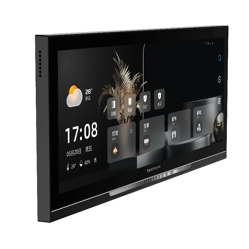 

RJ45 IP 12.3" Android Video Intercom system WIFI Bluetooth all in one Automation controller Smart display screen