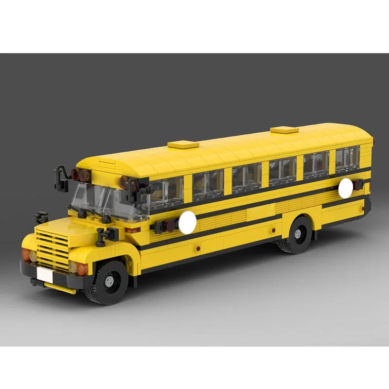 

Конструктор MOC-177592 «Школьный автобус» для детского сада и школы, 635 деталей, MOC, подарок для мальчиков на день рождения и Рождество