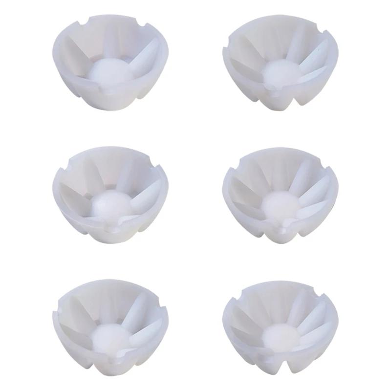 Handmade Toning Cup Model Inverted Flower Base Silicone Cup Mold Painting Baking Tool Liquid Distribution Cup Model