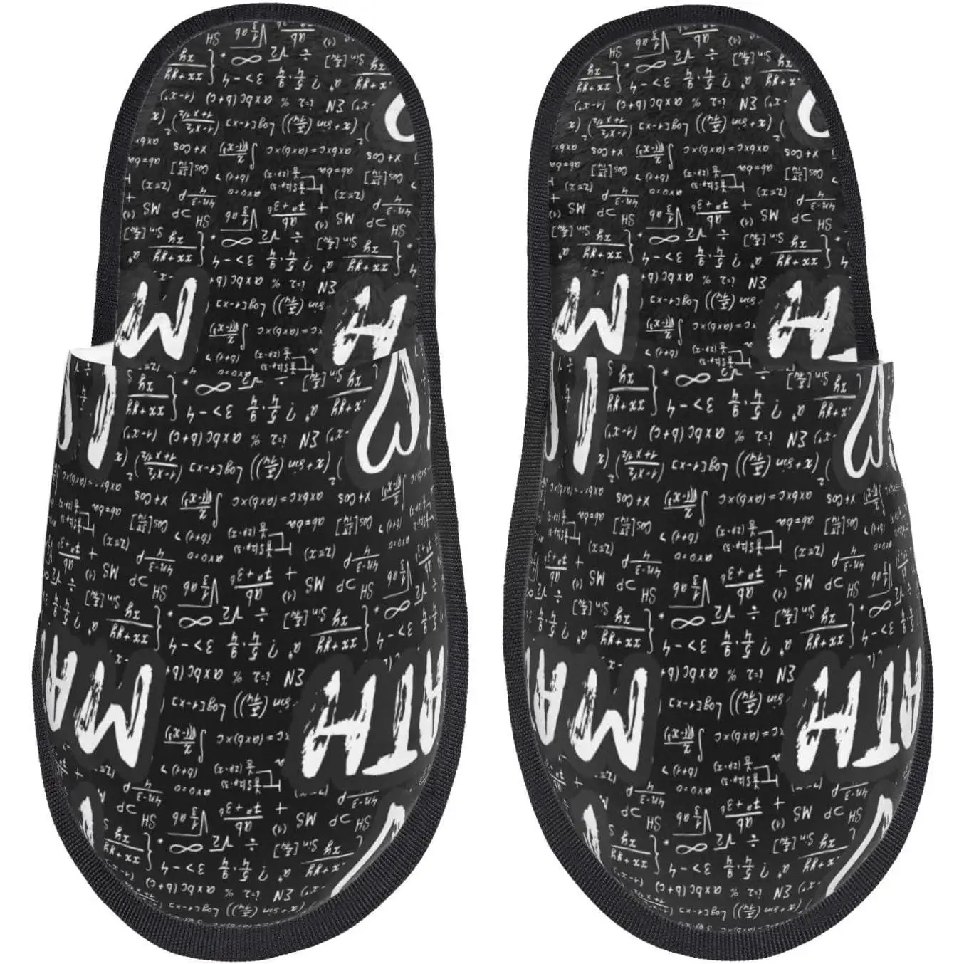 

Женские тапочки с принтом «Я люблю математике», домашняя меховая обувь, мужская парная обувь, теплые женские тапочки для гостей, женские тапочки для спальни