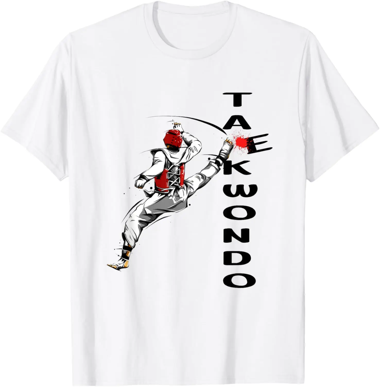 Love Taekwondo Men Shirt Taekwondo Lovers Women and Girls T-Shirt Custom Printed Graphic T Shirts Mens T Shirt Ropa Hombre