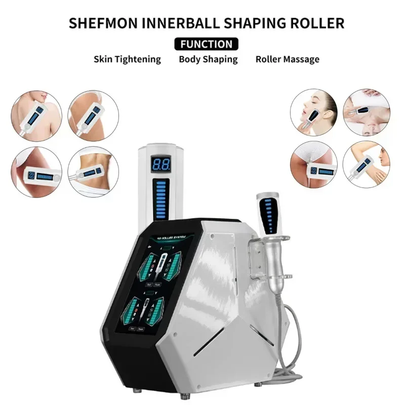 

2024 New Professional 360 Degree Rolling Cellulite Massage 9D Vacuum Inner Ball Roller Massage Machine For Lymphatic Drainage