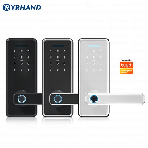 Tuya-앱 숨겨진 캐비닛 잠금, 생체 인식 스마트 지문 전자 암호 RFID 카드 도어락, 숨겨진 캐비닛 잠금