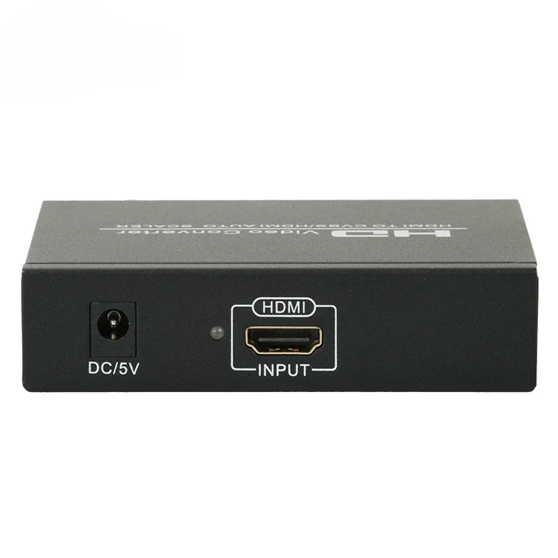 

HDMI to CVBS video analog plus high definition loop out audio & video converter