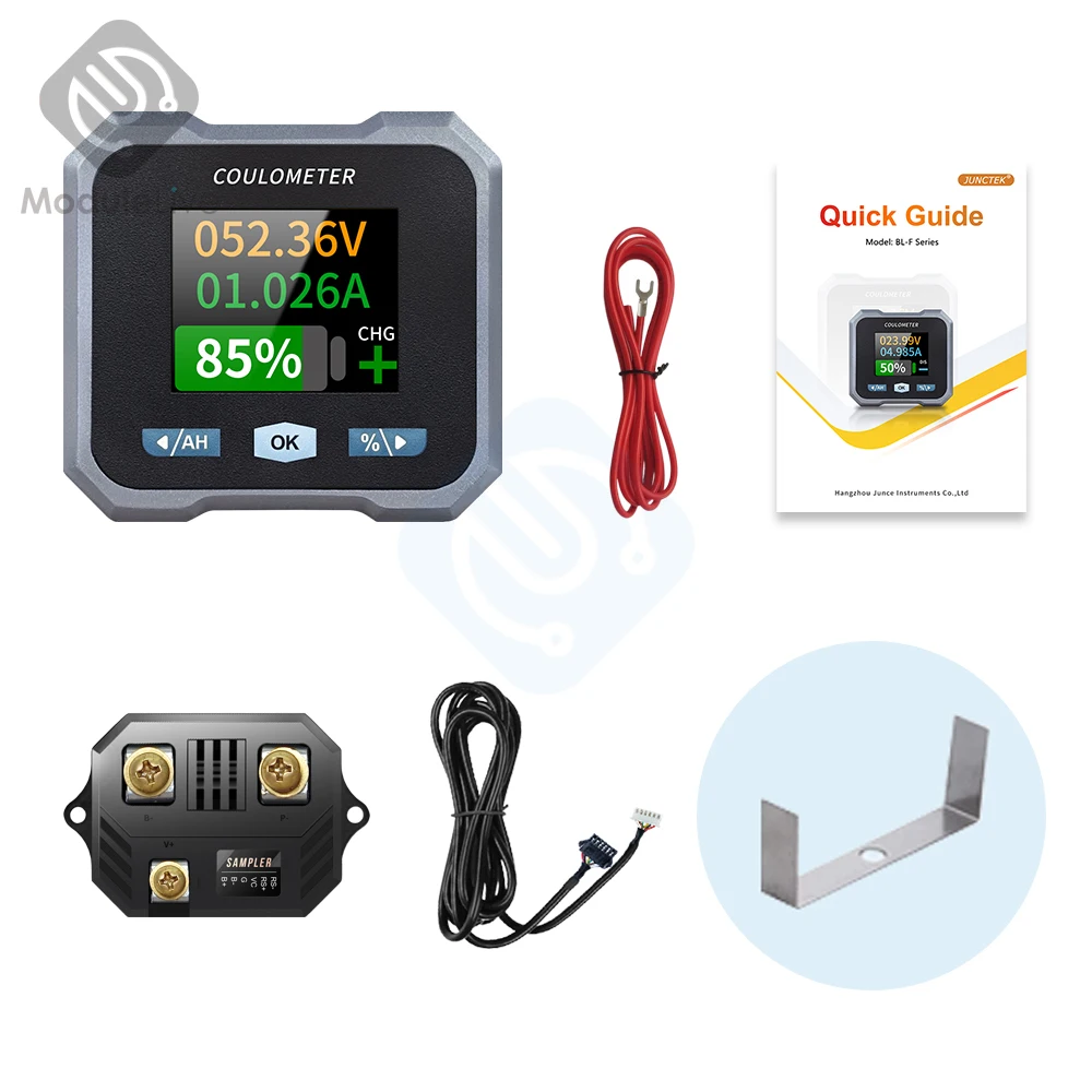 DC 10-100V 0-50A BL-F Battery Tester Coulomb Counter Meter Capacity Indicator Ammeter Voltmeter Bluetooth Battery Monitor