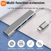 USB C HUB 3.0 Type C 4 Port Multi USB Splitter Adapter OTG For HUAWEI Xiaomi Macbook Pro 13 15 Air Pro PC Computer Accessories