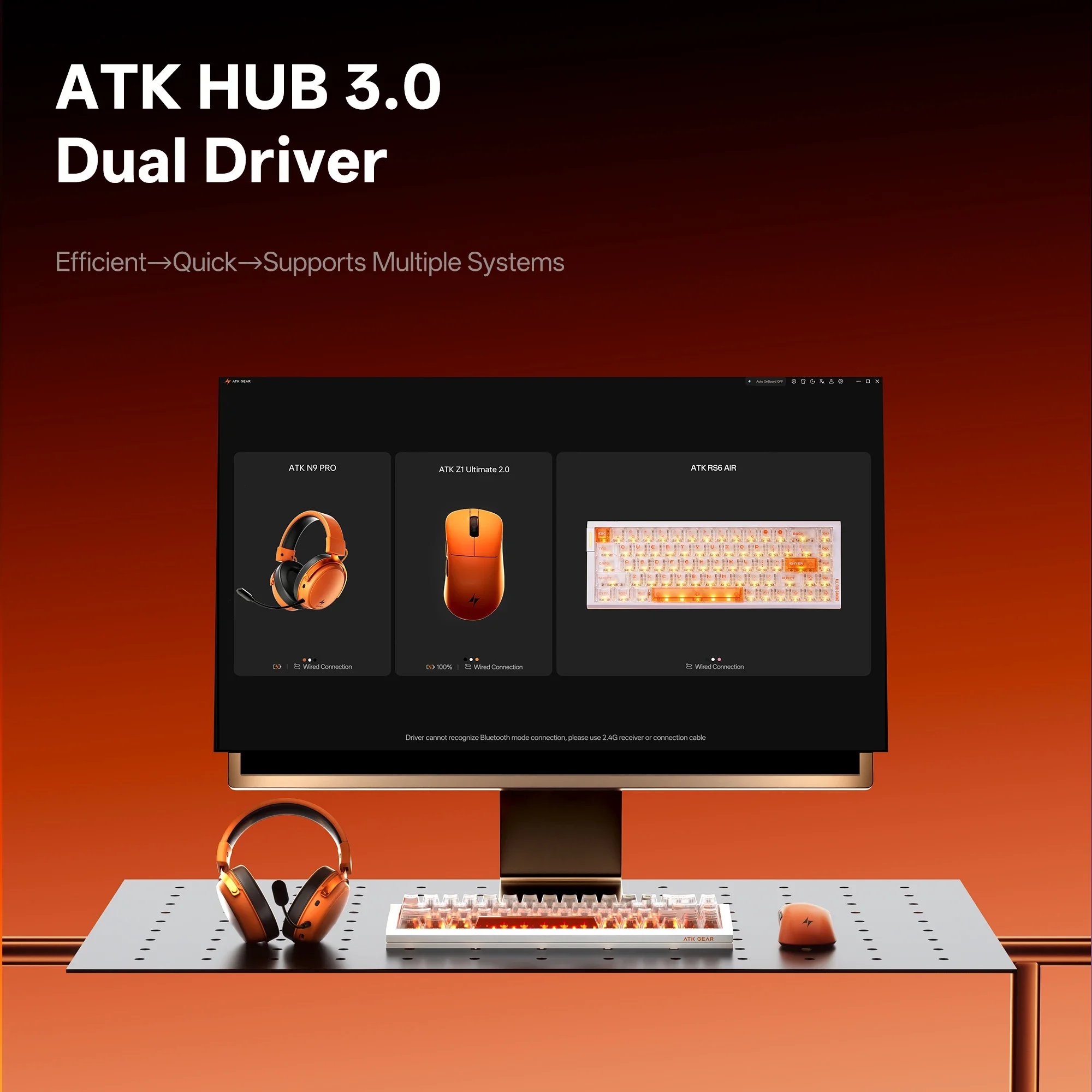 ATK 블레이징 스카이 Z1 V2 얼티밋 E-스포츠 무선 마우스 PAW3950 울트라 듀얼 8K 오른손잡이용 인체공학적 게이밍 마우스 중형 대형 핸드