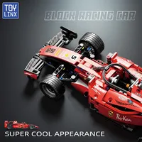 ToylinX F1 Rc Race Cars Building Sets MOC Remote Control Car Building Blocks Cool Collectible Model Car Kits Building Toys