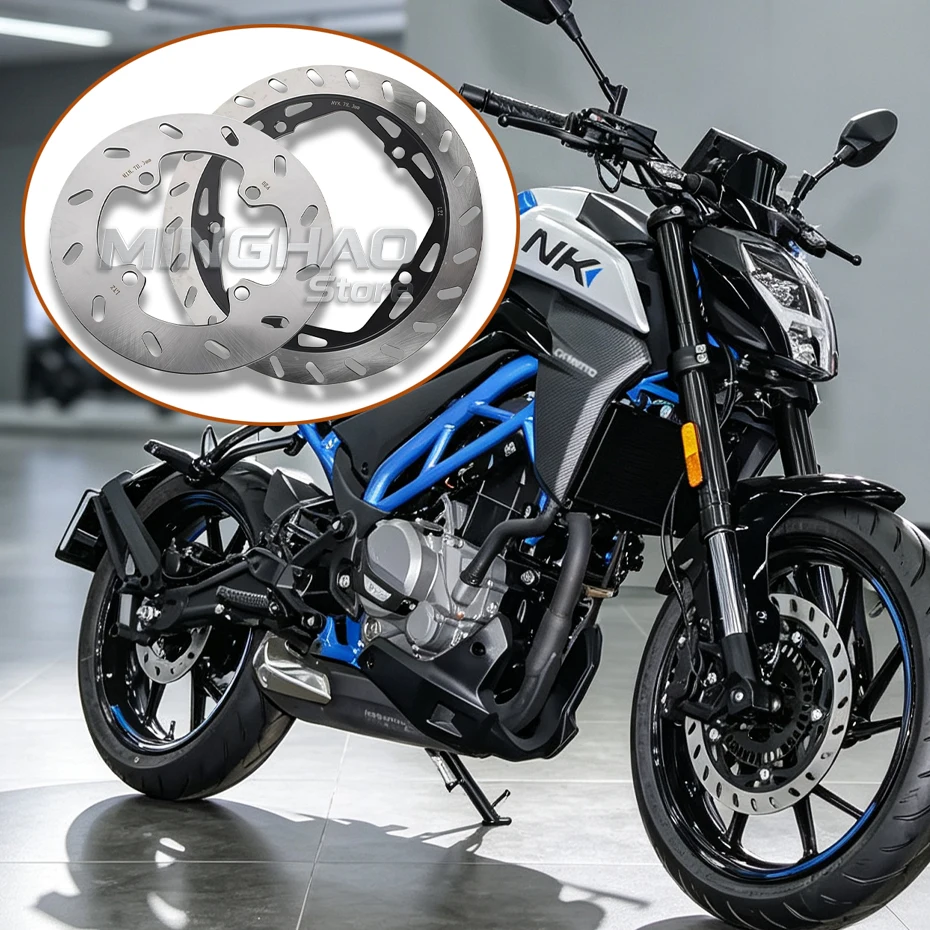 For CFMOTO 250NK 300NK 250SR 300SR Brake disc Front and rear brake discs Original accessories high quality