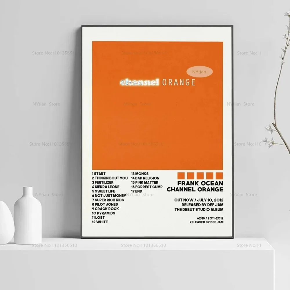 NT1499 Frank Posters Blonde Ocean Nostalgia Ultra Music Album Poster Prints Wall Art Picture Canvas Painting For Home Room Decor