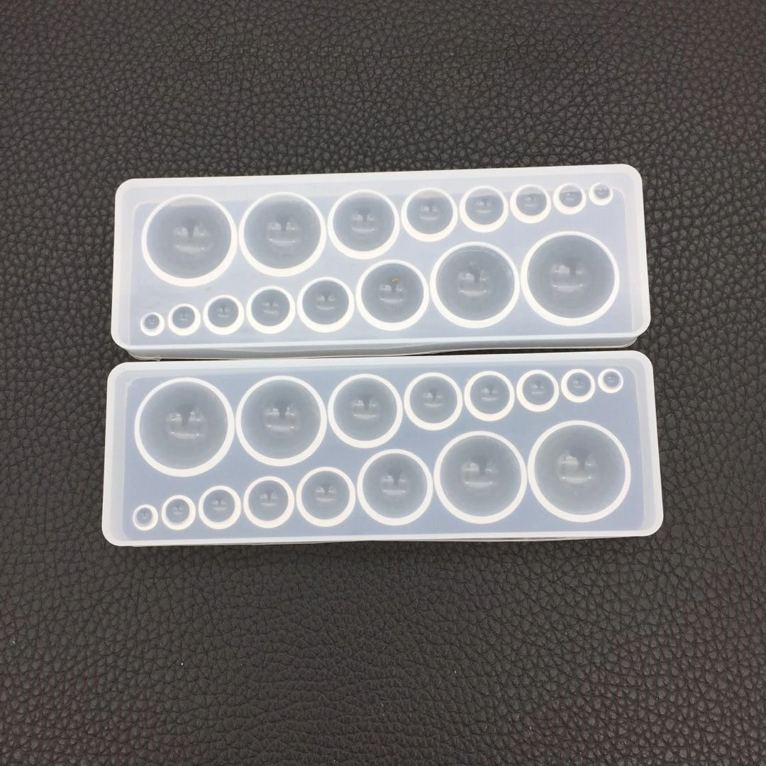 يمكن استخدام مجموعة متنوعة من قوالب السيليكون ذات مواصفات دائرية مختلفة مصنوعة من راتنجات الإيبوكسي لإكسسوارات رقعة المجوهرات #4