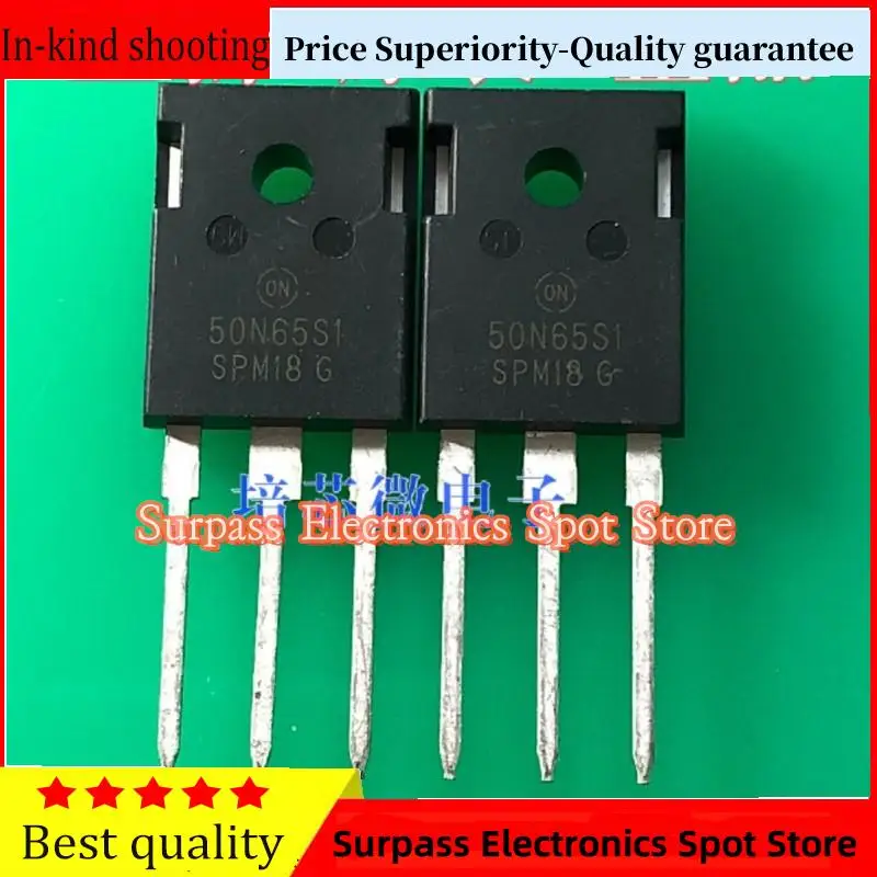 

10PCS-100PCS 50N65S1 NGTB50N65S1 TO-247 600V/50A IGBT Price Superiority-Quality guarantee