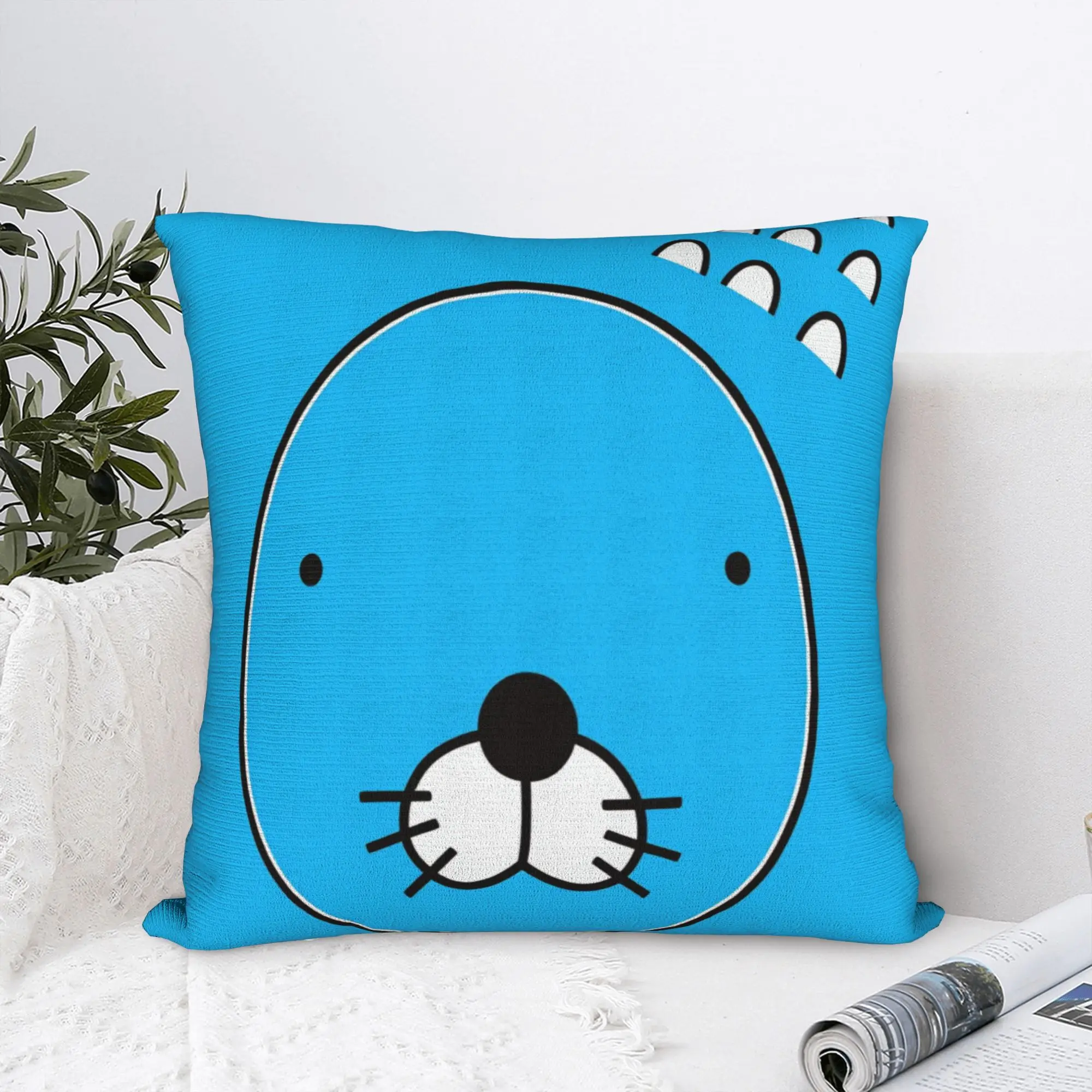 Cartoon Anime B-Bonobono Pillow Case Japanese Comic  Fashion Pillow Cover Custom Pillowcases For Sofa Bedroom Home Decor