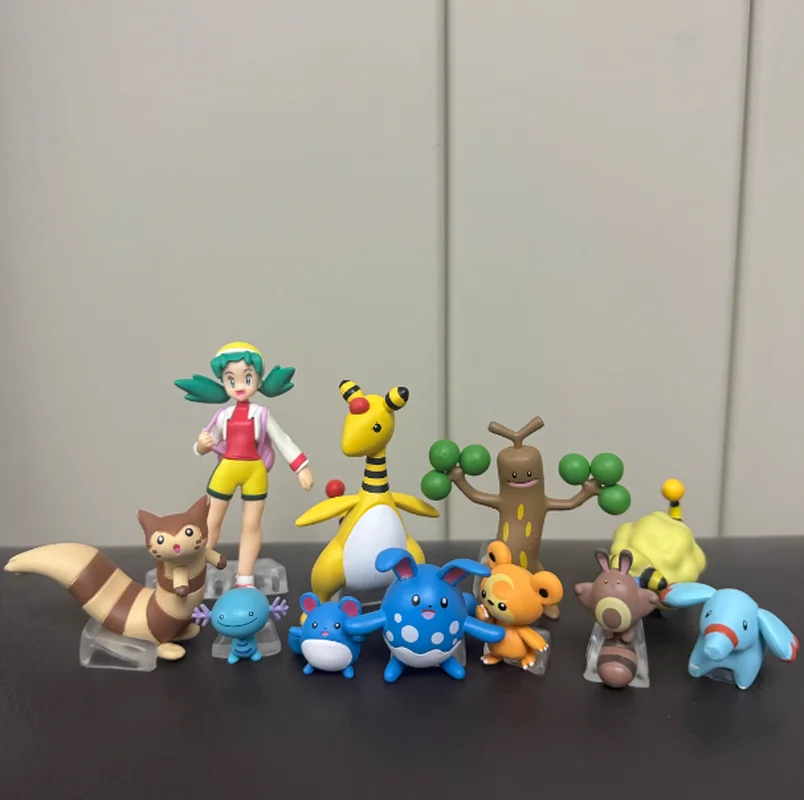 En Stock figura de acción de Anime 1/20 proporción World City 2 canales proveedor Vol2 Pok é Mon caja ciega Kawaii adornos de escritorio regalos