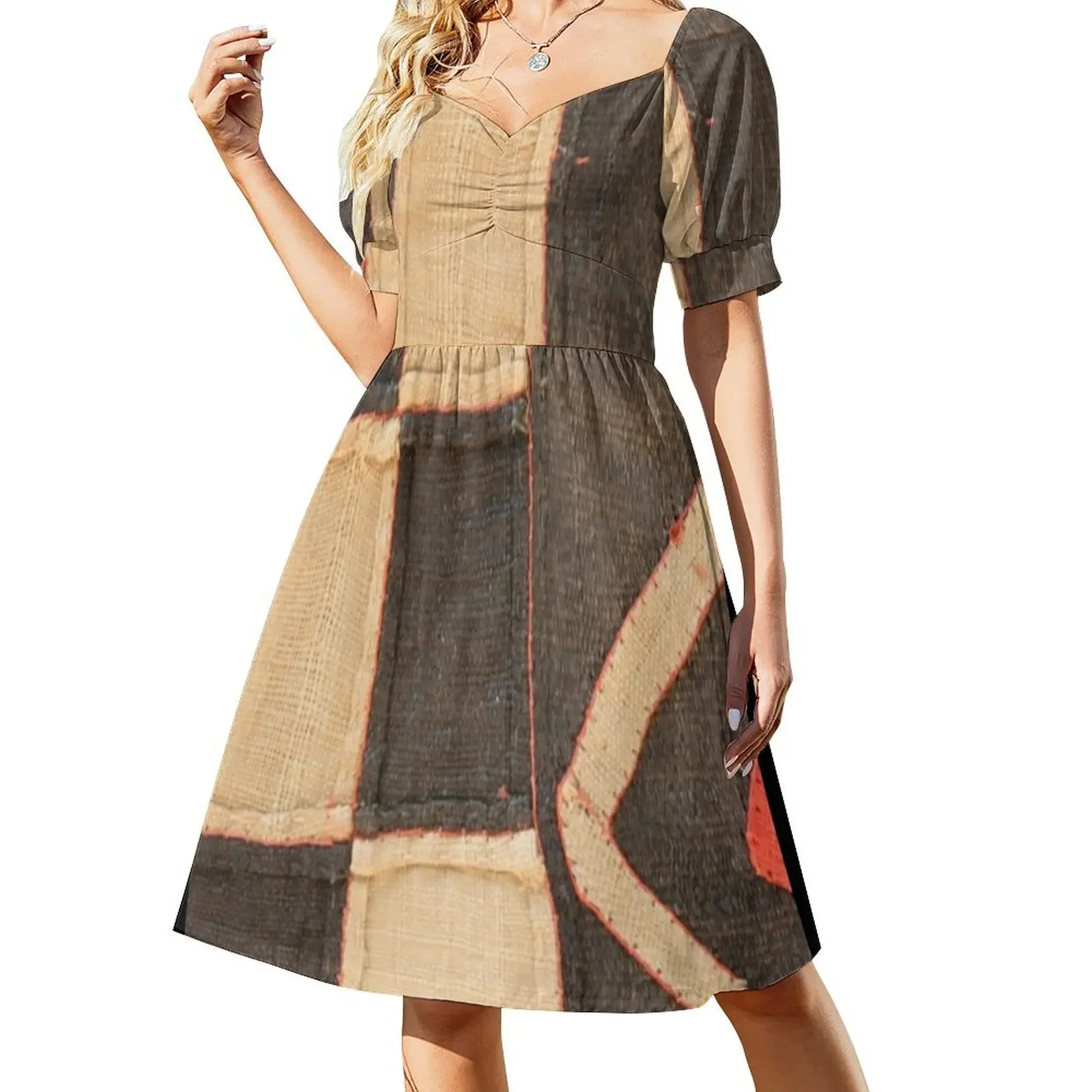 

Kuba Africa Design 2 Short-Sleeved Dress festival outfit women party dresses woman summer clothes