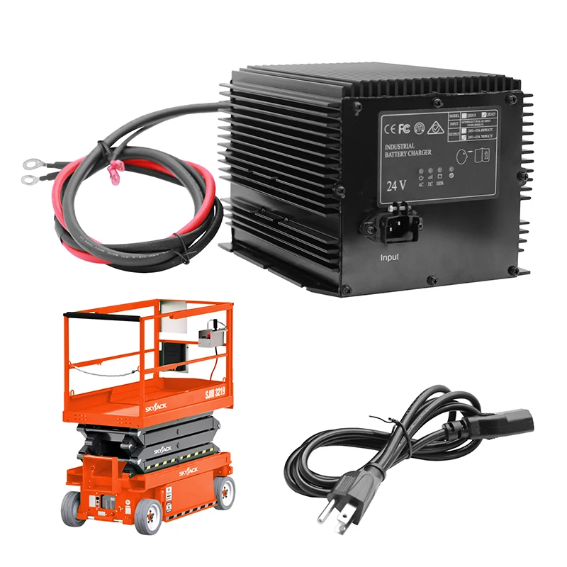 24V 25A Signet Battery Charger HB500-24 105739 for JLG Genie Skyjack MEC Scissor Lifts