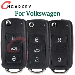 2/3 Przyciski Składane Etui Fob Zdalny Inteligentny Kluczyk Samochodowy Do Volkswagen Golf Mk6 Tiguan Passat CC SEAT Skoda Octavia 5K 0837202 AD