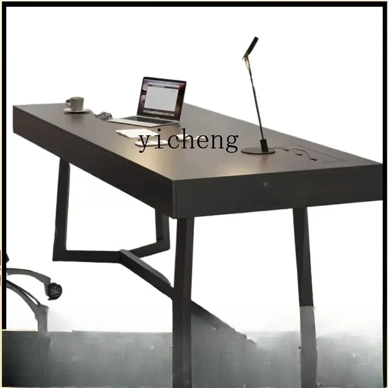 CZ-27  Desk All Solid Wood Long Strip Boss Office High-end Home Senior Computer Book