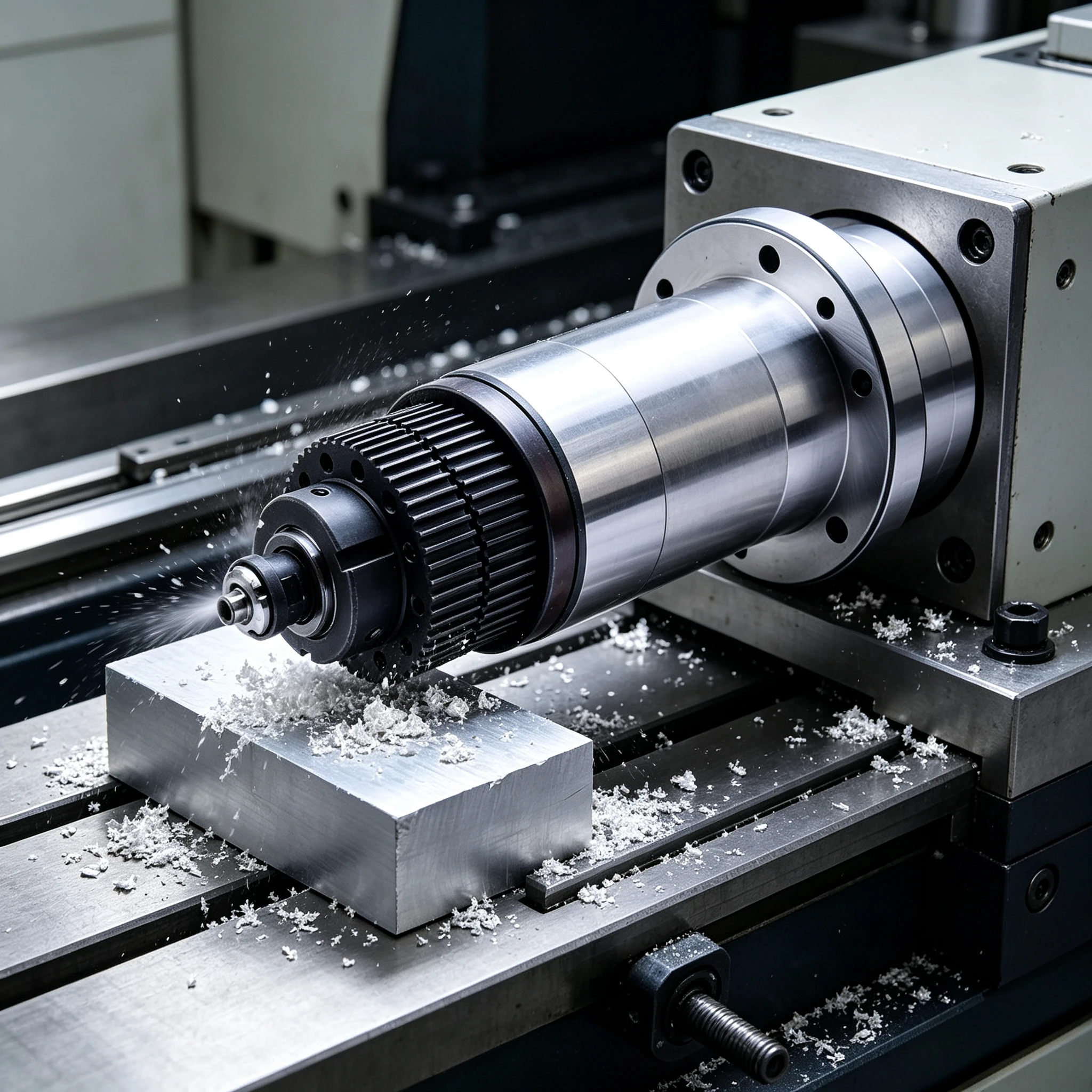 BT30/BT40 Belt Drive Spindle 90mm 10000 rpm Hot Products Milling Spindle with 2.2kW Motor