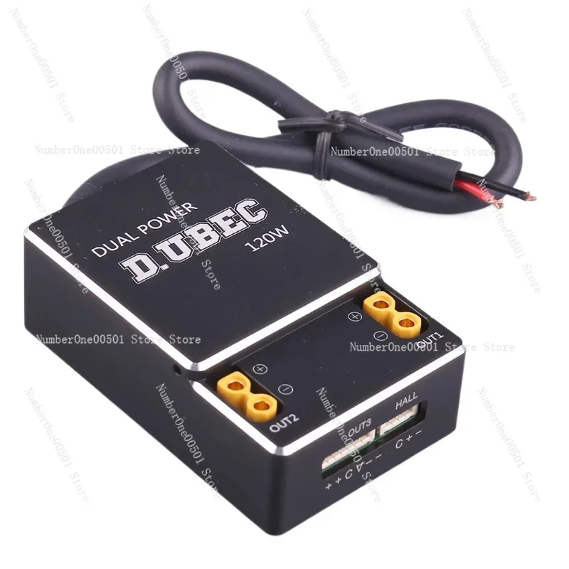 Dual-Output Current Meter Power Module Supports 4-18S Input for Drone UAV Flight Controller RC Aircraft Battery Monitor