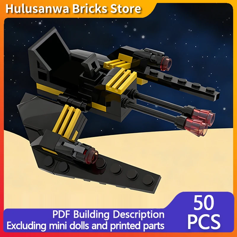 

Classic Vehicle Spaceship Model MOC Building Bricks War Equipment Modular Technology Gifts Holiday Assemble Children Toys Suit