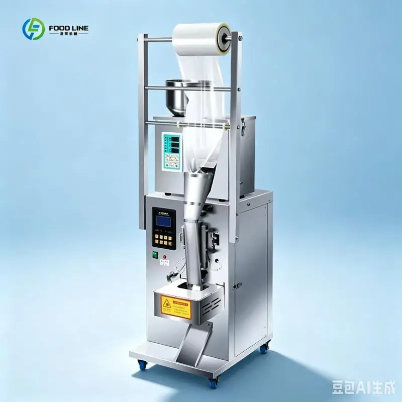 Automatic Back Seal Pouch Packing Machine High Precision Granule Filling Sealing Packaging Equipment for Nut Food FL Customized